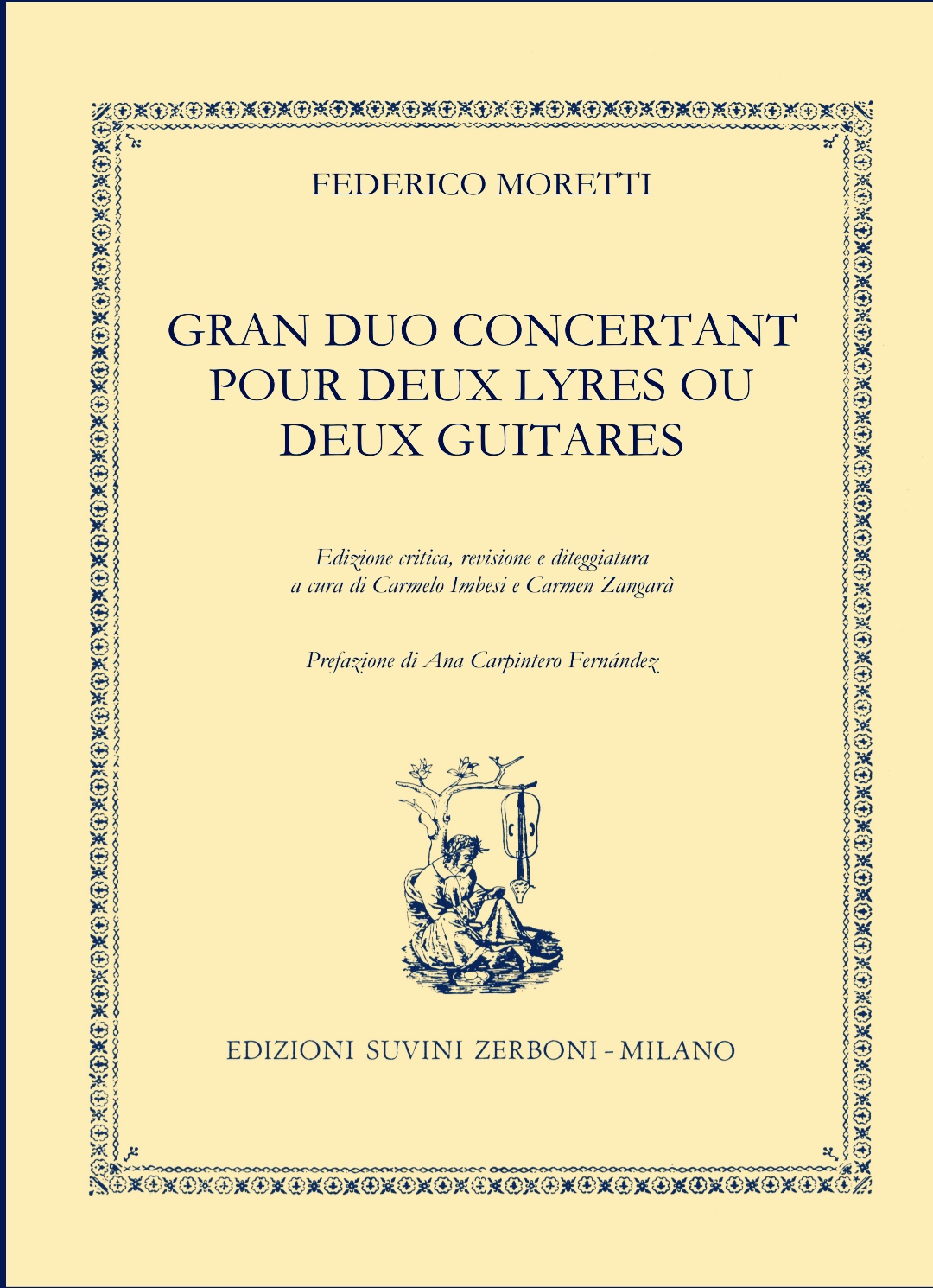 Gran Duo Concertant pour deux Lyres ou deux Guitares | Federico Moretti